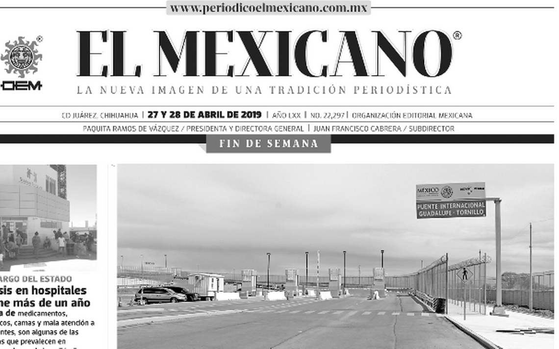 Se renueva periódico El Mexicano; ahora será tabloide - El Heraldo de  Chihuahua | Noticias Locales, Policiacas, de México, Chihuahua y el Mundo