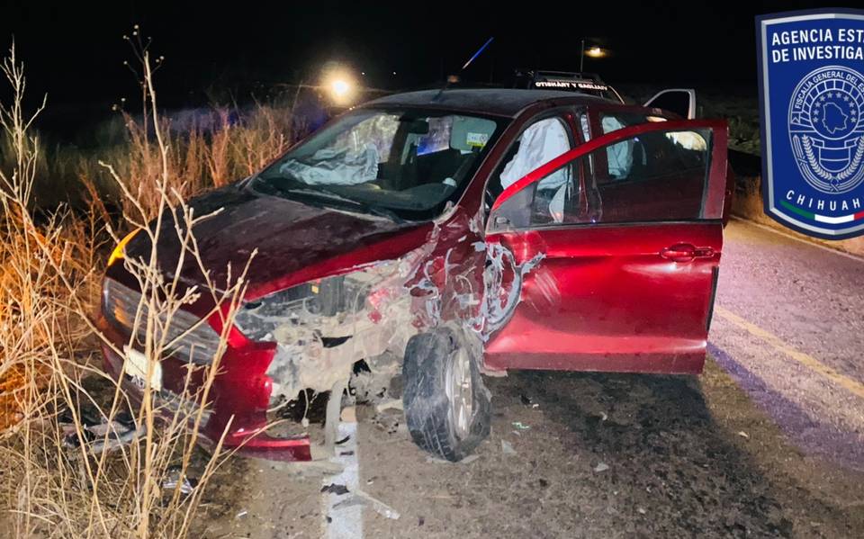 Fuerte accidente automovilístico; un muerto y un detenido en carretera a  NCG - El Heraldo de Chihuahua | Noticias Locales, Policiacas, de México,  Chihuahua y el Mundo