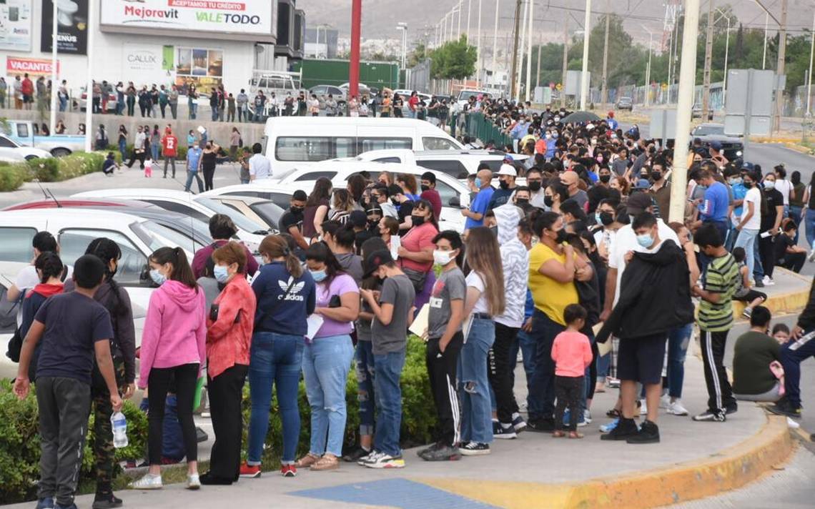 Plaza Sendero is saturated due to vaccination of adolescents – The Herald of Chihuahua