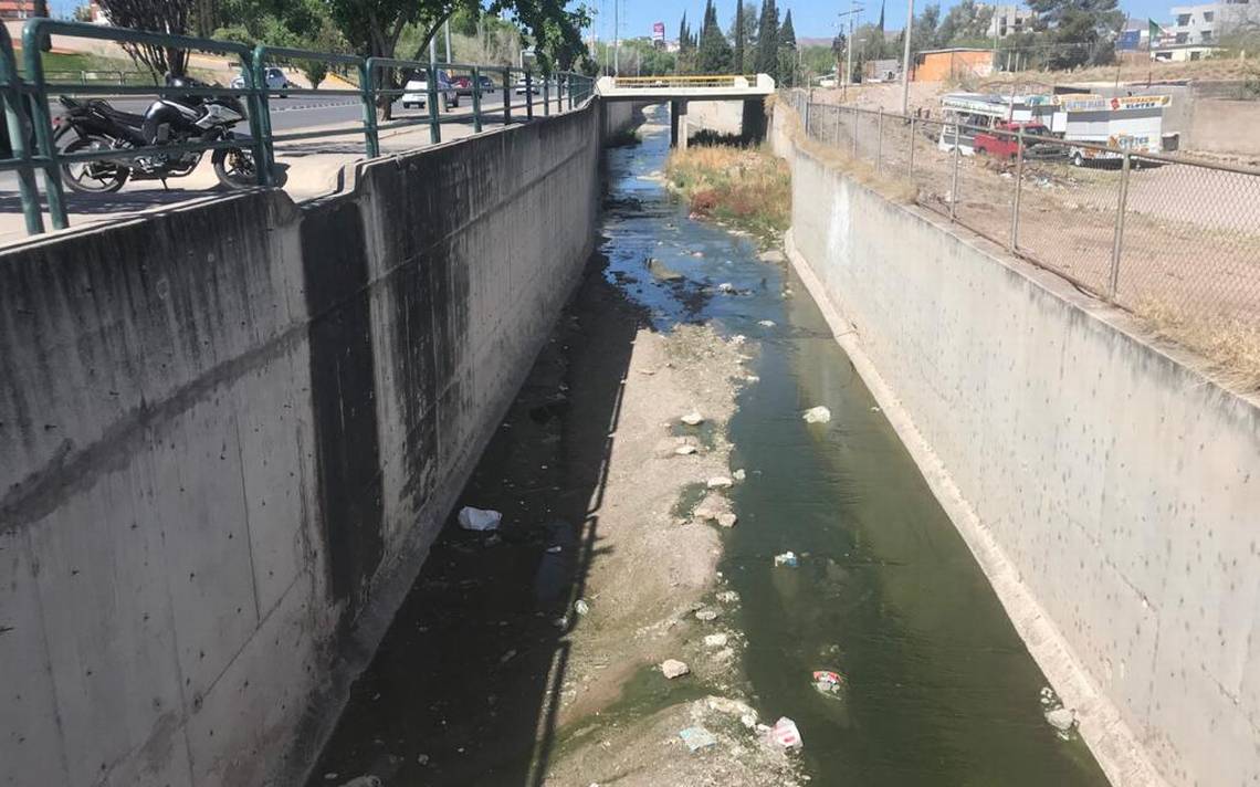 It blocks weeds and garbage sewage canal in the Washington – Local News, Police, about Mexico and the World |  The Herald of Chihuahua